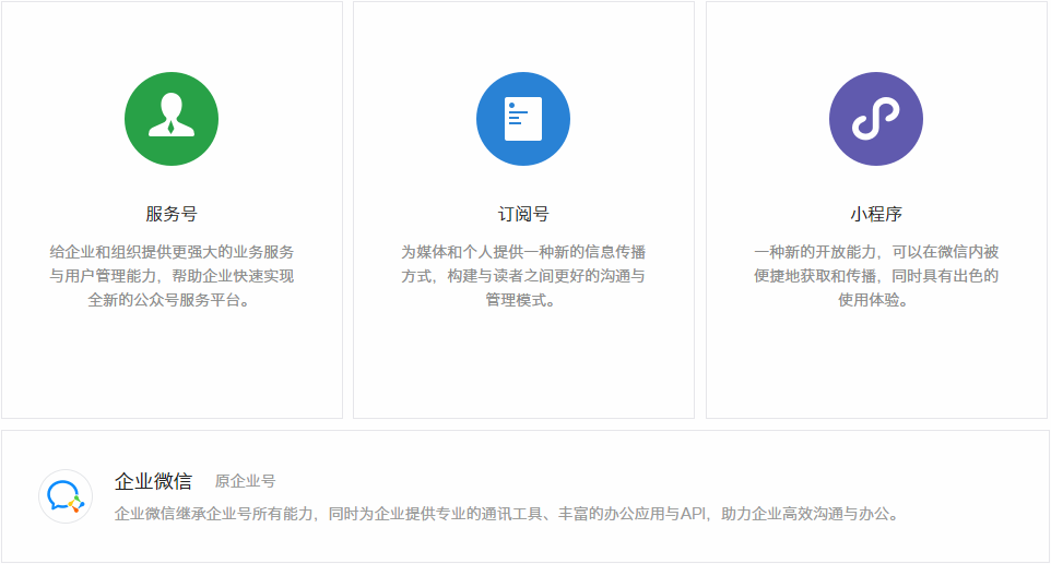 微信公眾號平臺